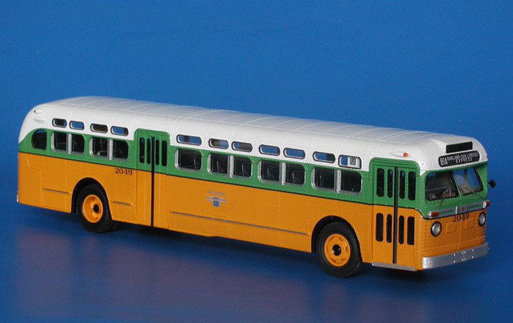 1950/51 GM TDH-5103 (Key System Transit Lines 2000-2049 series).